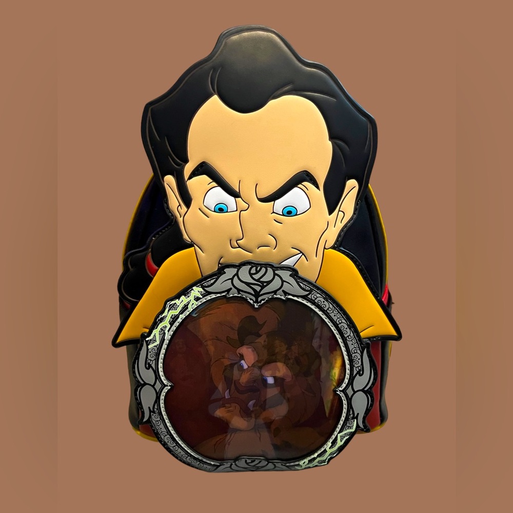 Loungefly Disney Villains Scenes Gaston Mini Backpack